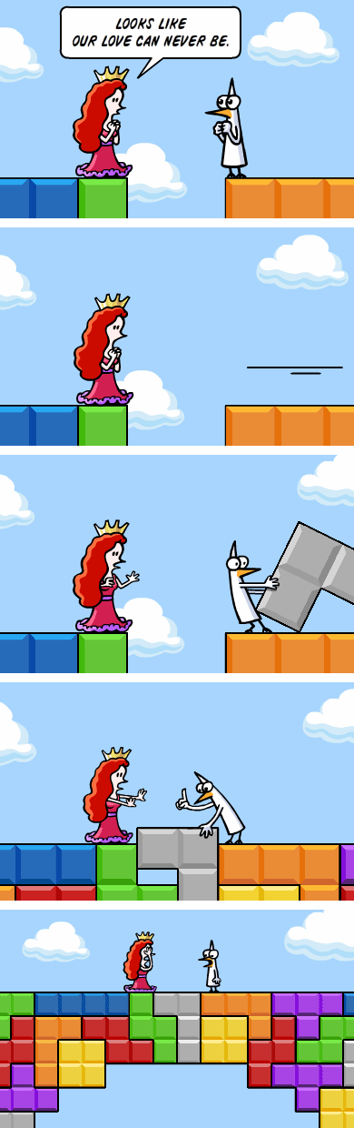 Tetris Love Story