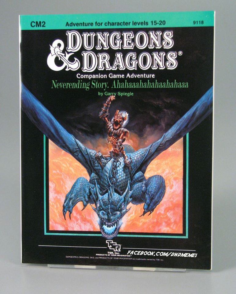 Renamed Dungeons & Dragons Modules