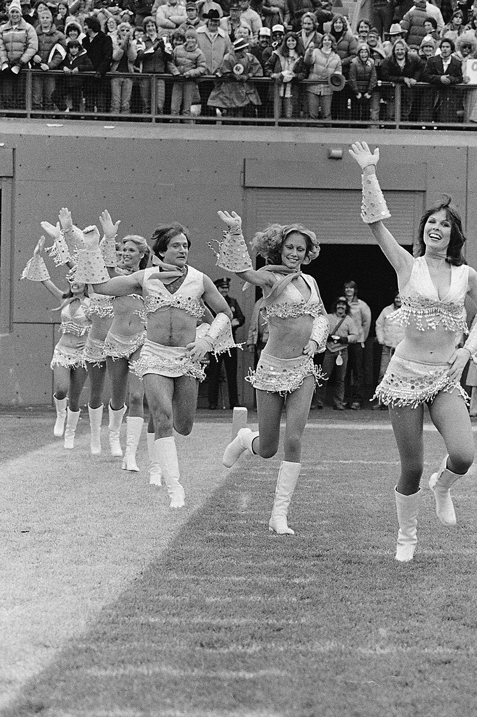 That Time Robin Williams Was a Denver Broncos Cheerleader