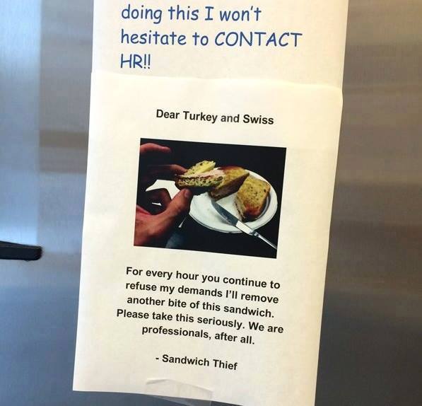 The Sandwich Thief