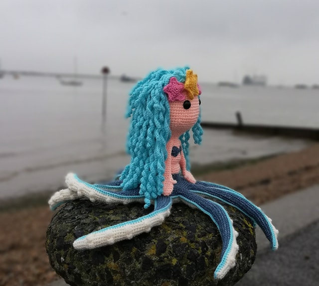 Sea Witch Crochet Doll Pattern