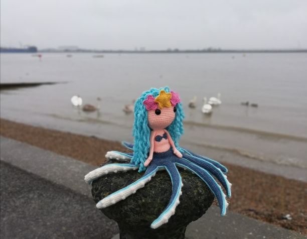 Sea Witch Crochet Doll Pattern