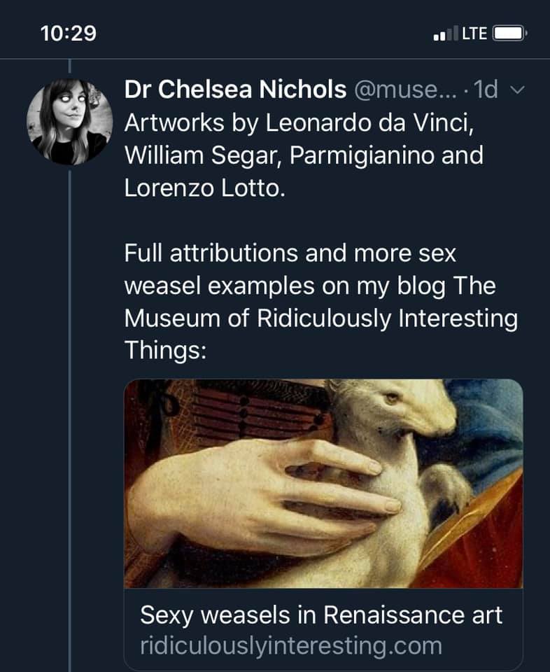 Sex Weasels: A History