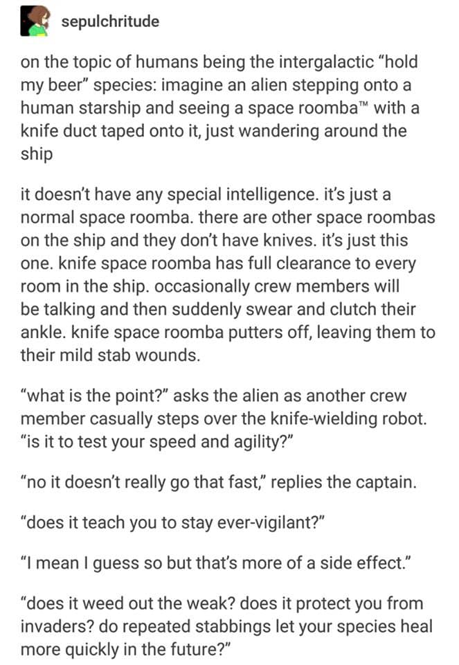 Stabby the Space Roomba