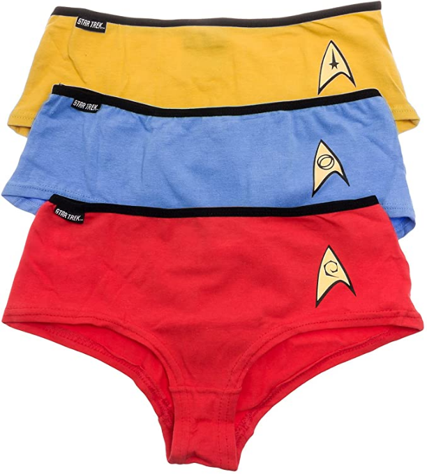 Star Trek Uniform Panty Set