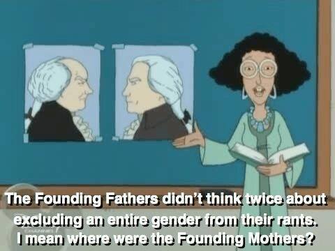 The Teacher from Recess Founding Fathers Quote