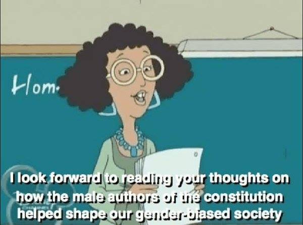 The Teacher from Recess Founding Fathers Quote