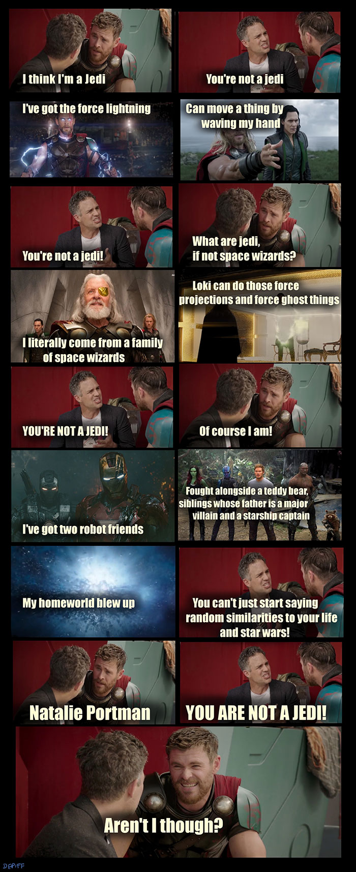 Thor is a Jedi