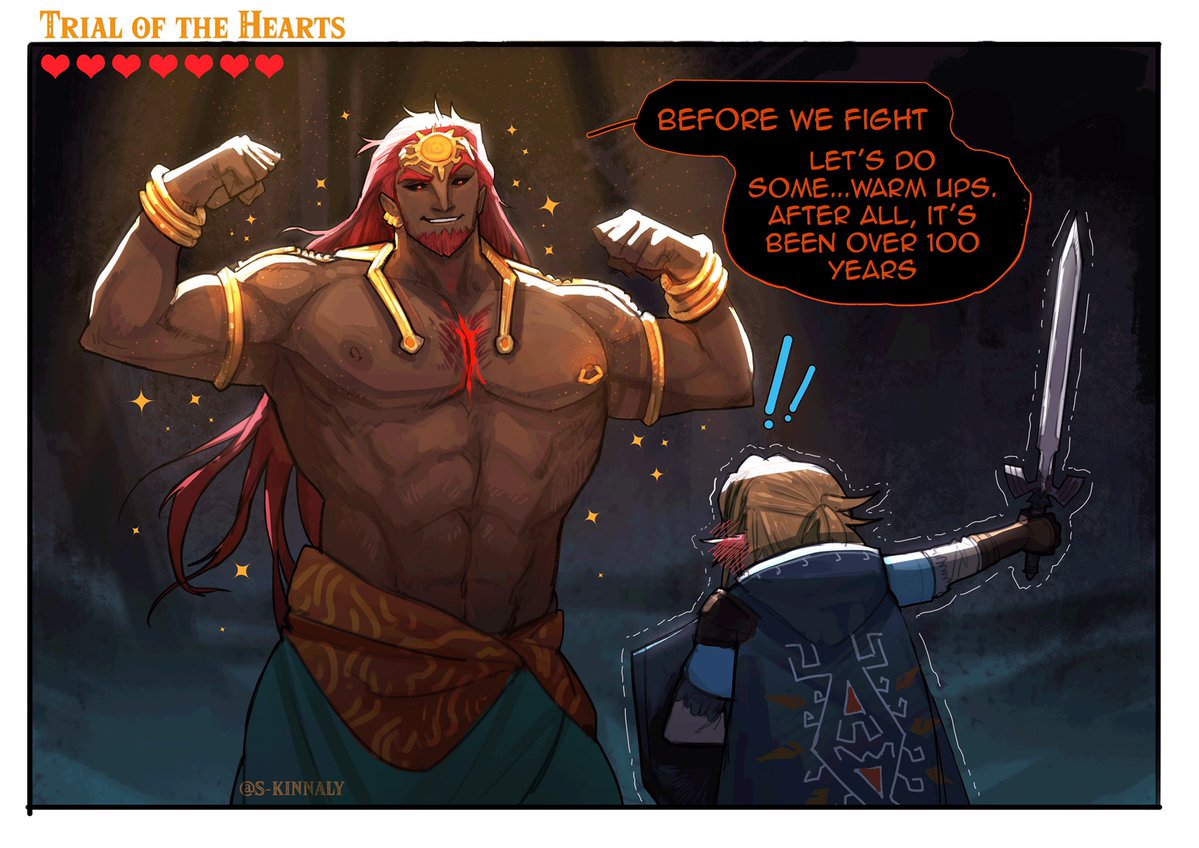 Trial of Hearts - Link vs Ganondorf Comic