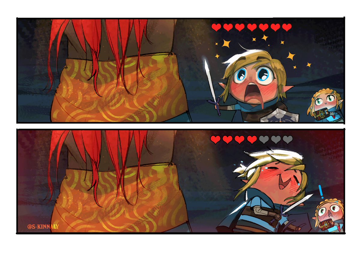 Trial of Hearts - Link vs Ganondorf Comic