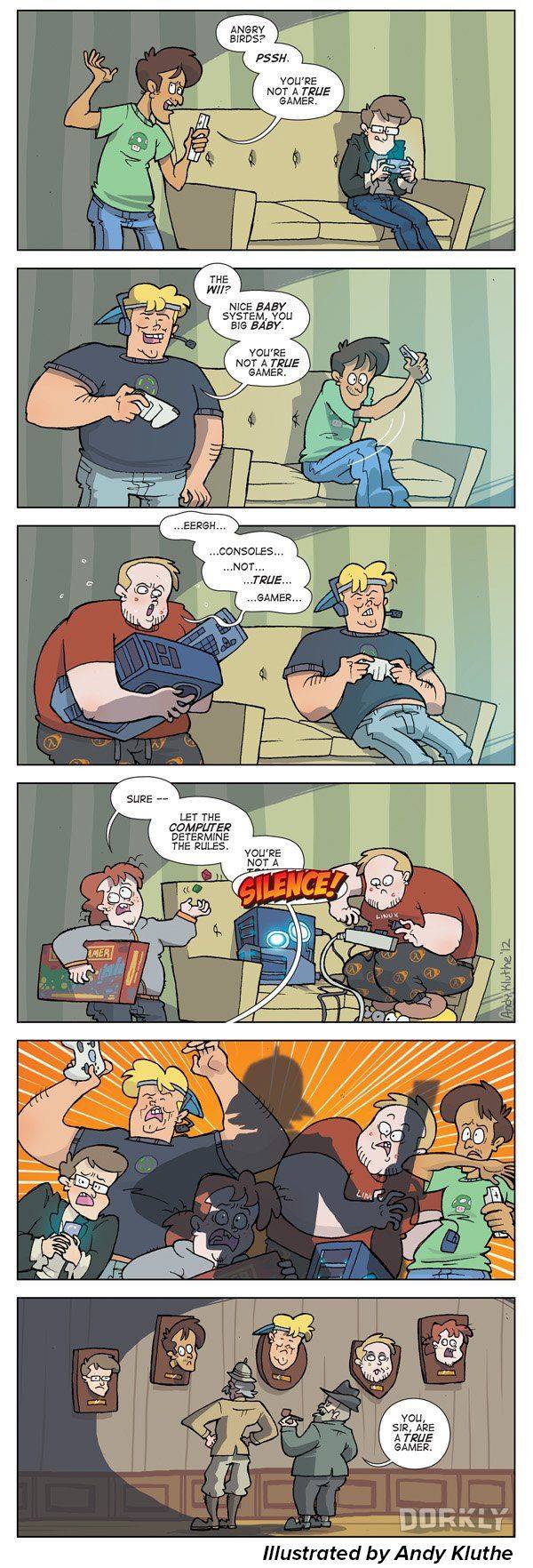 The True Gamer Comic