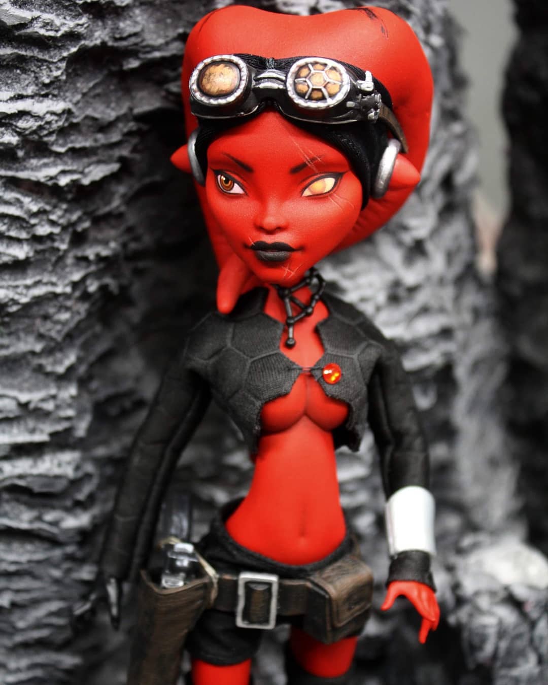 Custom Star Wars Twilek Monster High Doll