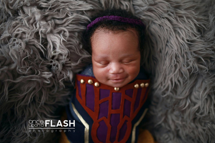 Black Panther Babies Photoshoot