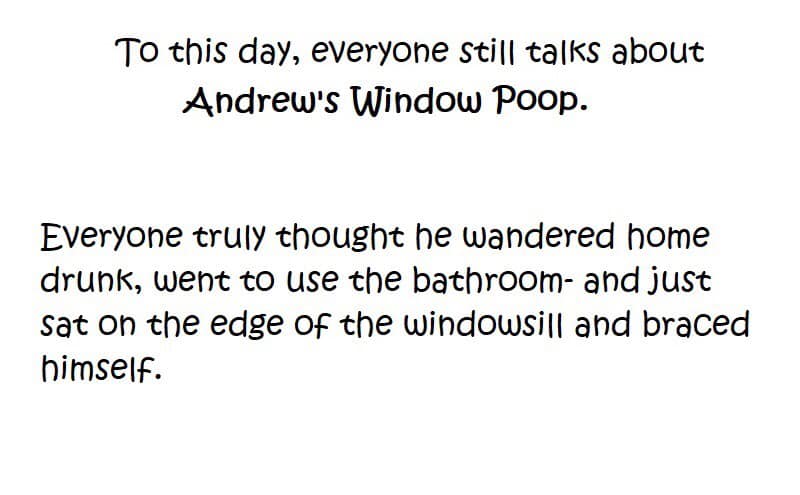Hilarious Poop Story