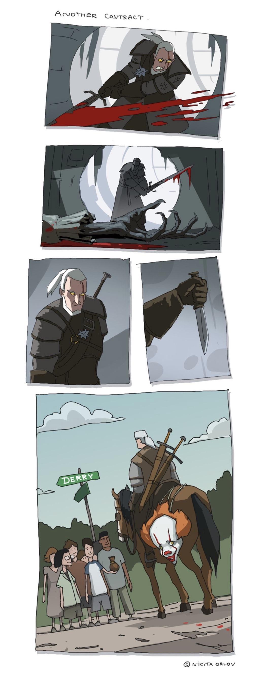 Witcher Contract - Comic
