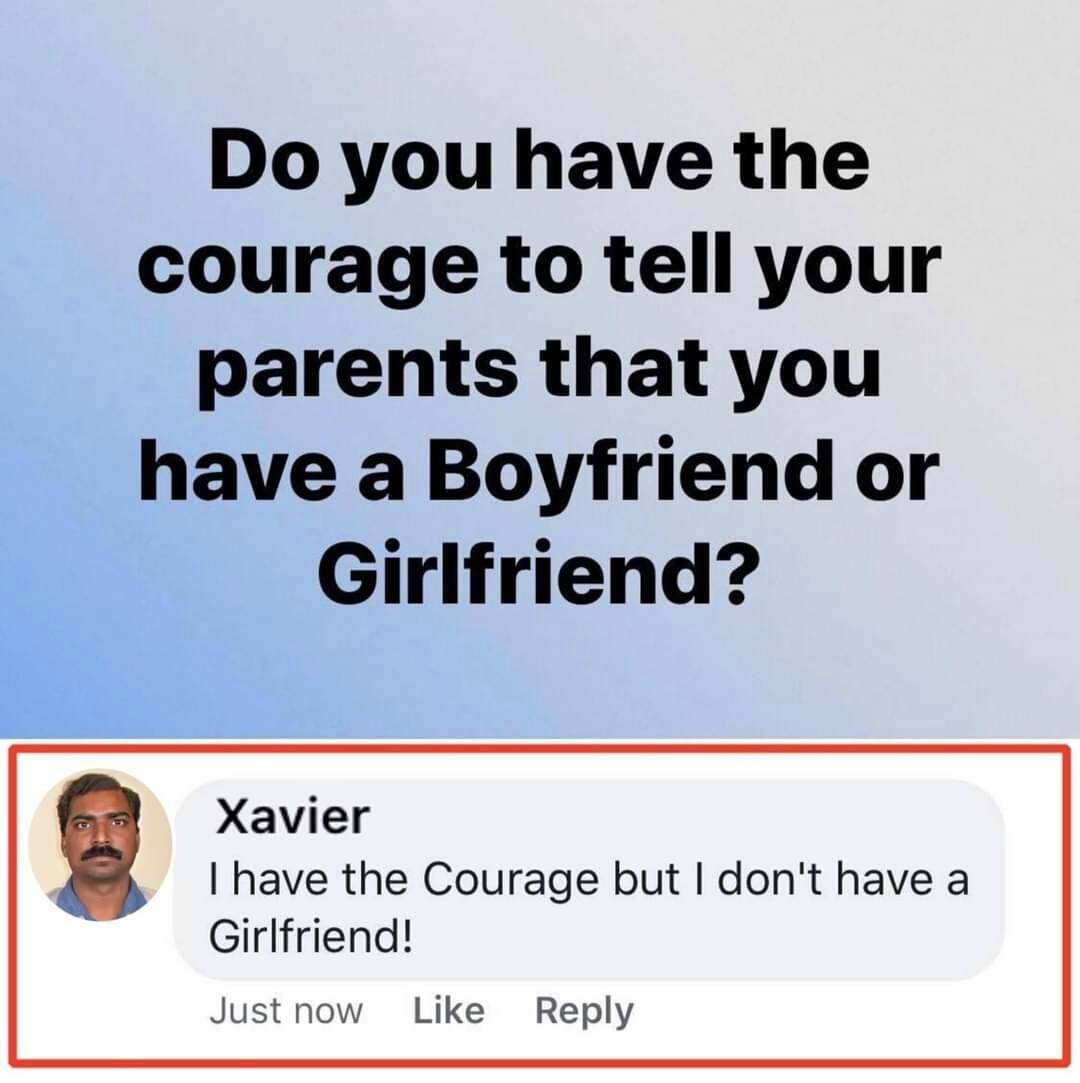 Hilarious Comments by Xavier