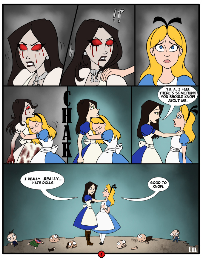 Alice vs. ALICE Comic: It
