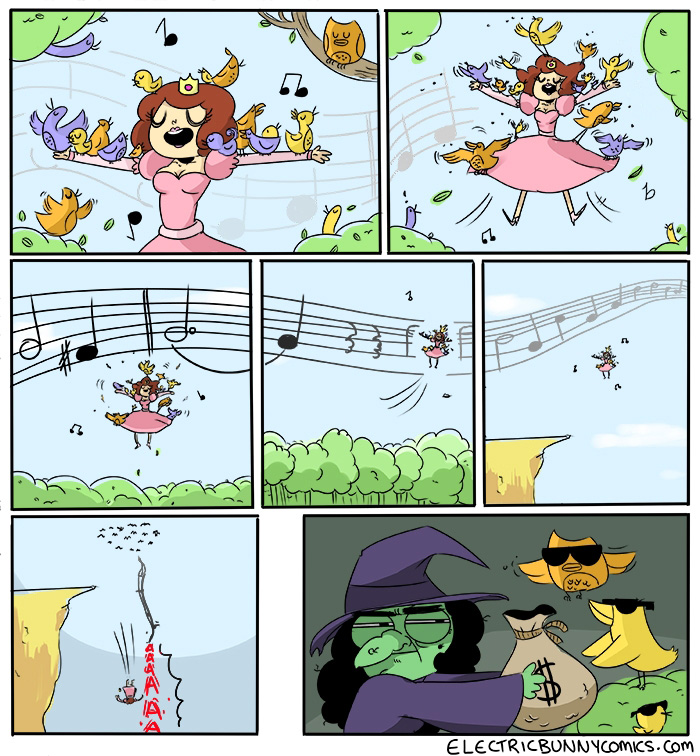 Bird Songs Princess Comic