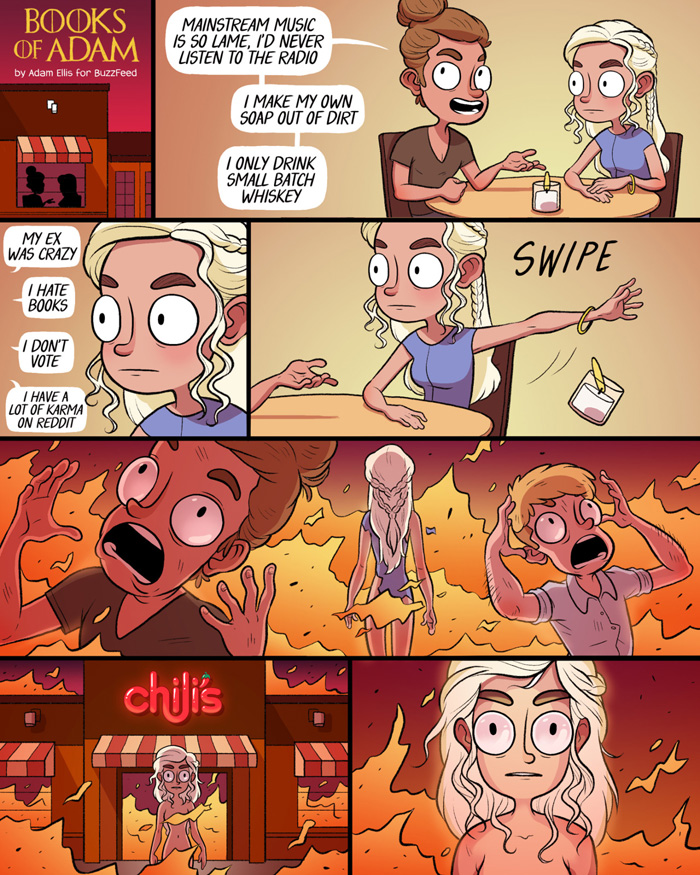 Daenerys Goes on a Date Comic
