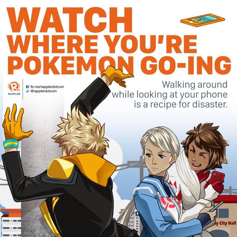 Pokemon GO Safety Tips