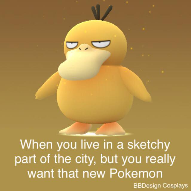 Fed Up Psyduck Pokemon GO Memes