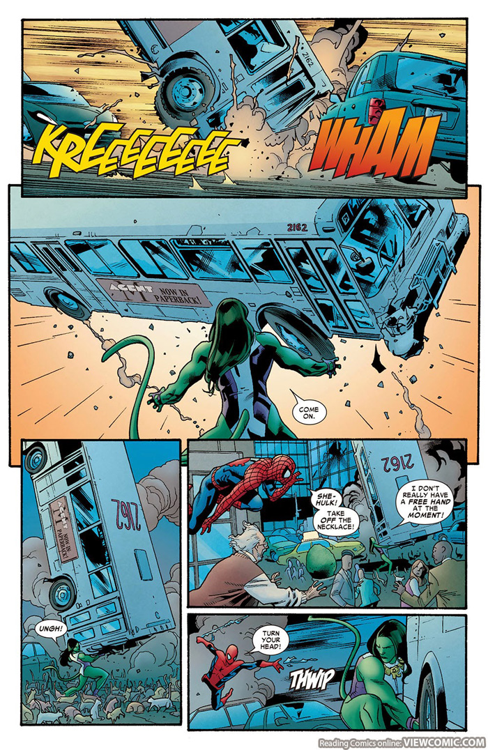 Spider-Man and She-Hulk Comic
