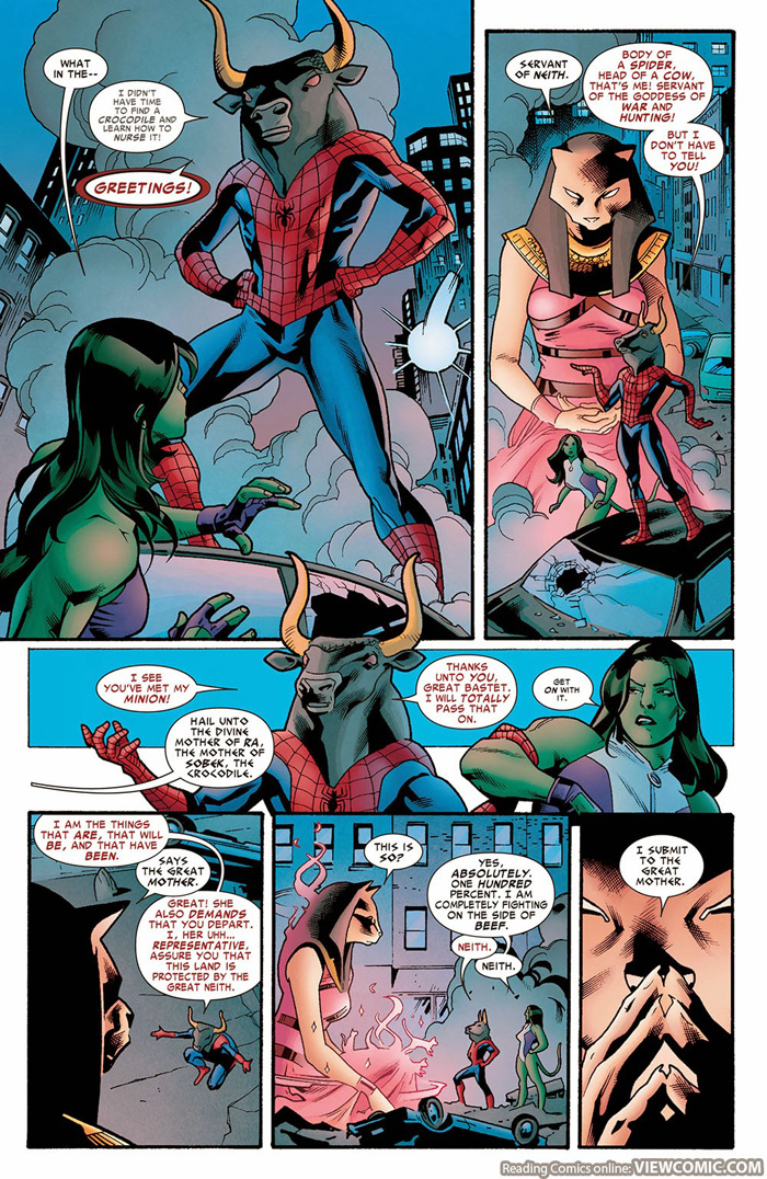 Spider-Man and She-Hulk Comic