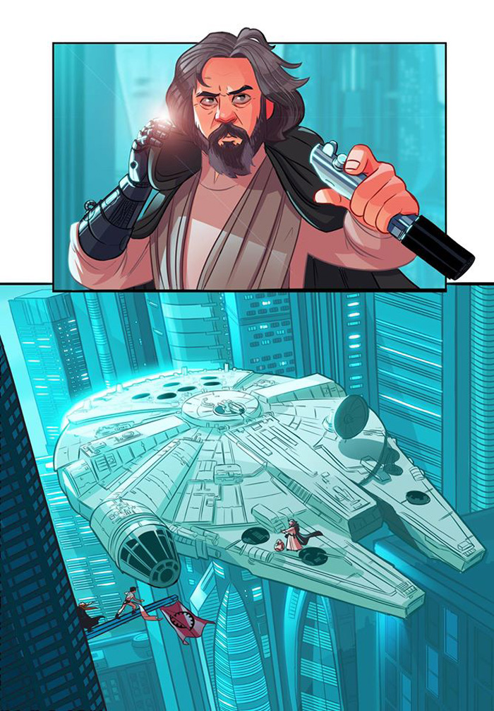 Star Wars Episode 7.5 Comic