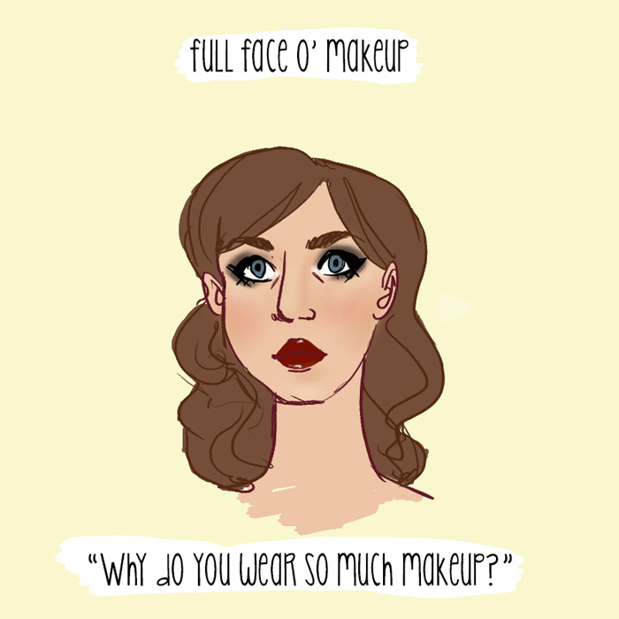 The Truth About Makeup - Comic