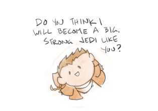 Tiniest Jedi Comic