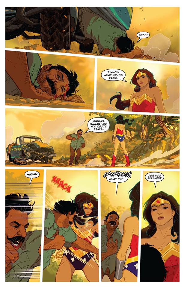 Wonder Woman Tiger Comic