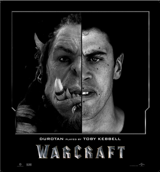 Warcraft Actors and Their CGI Characters