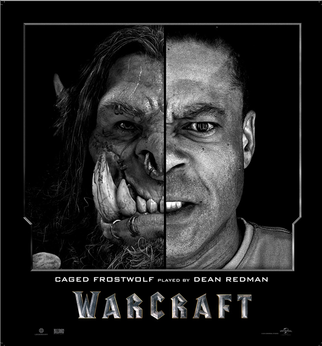 Warcraft Actors and Their CGI Characters