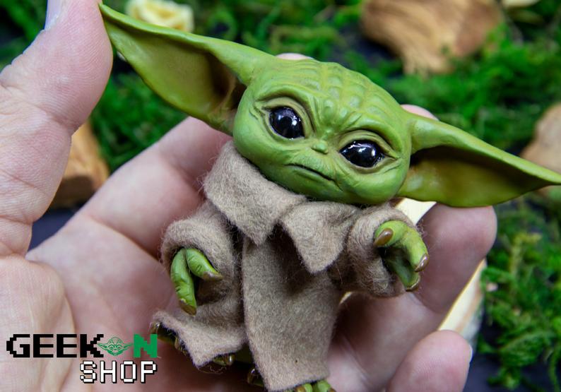 Baby Yoda from The Mandalorian Doll