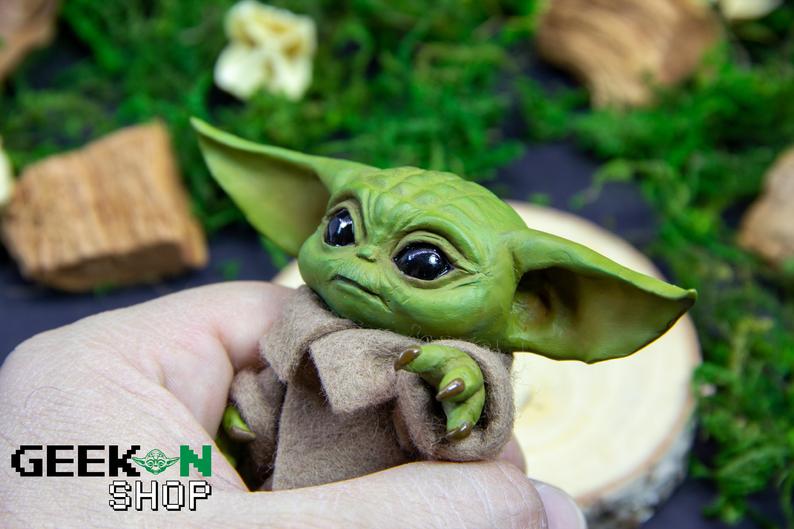 Baby Yoda from The Mandalorian Doll