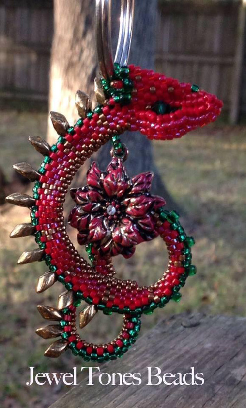 Beaded Dragon Ornaments