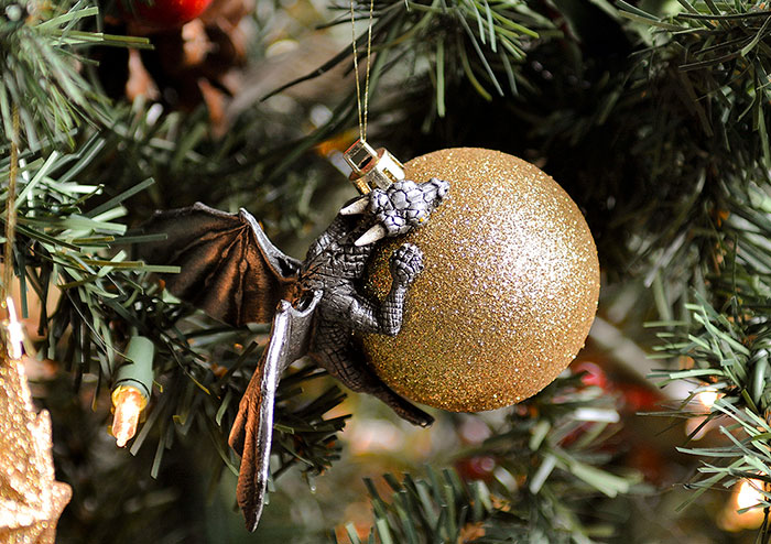 Dragon Baubles for your Christmas Tree