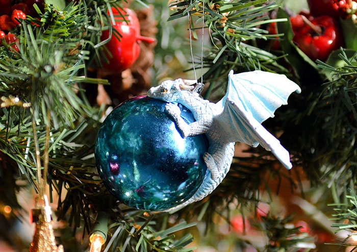 Dragon Baubles for your Christmas Tree