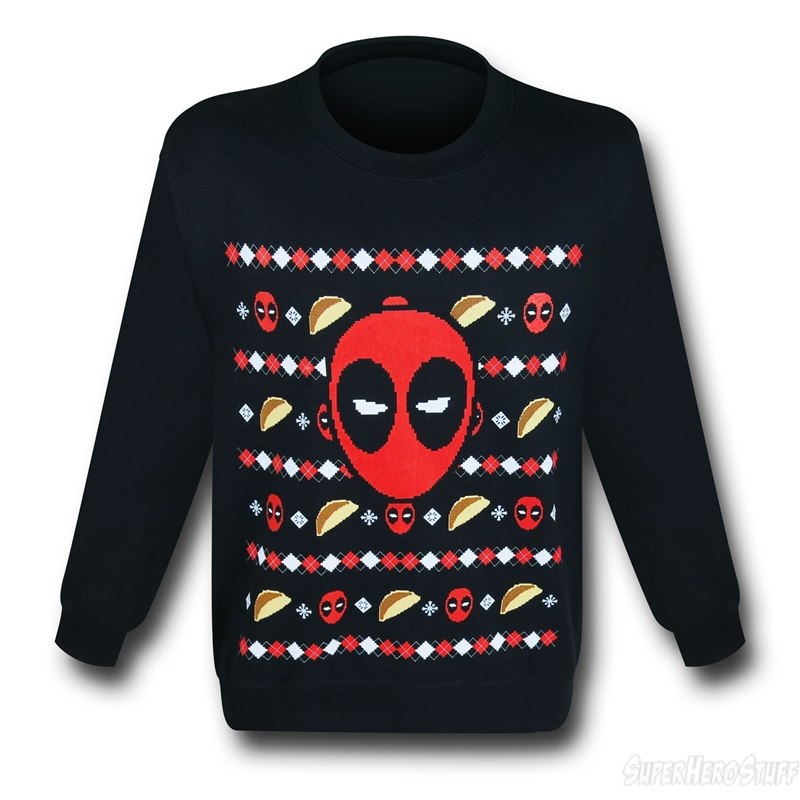 Deadpool Tacos Christmas Sweater Sweatshirt