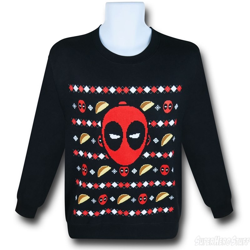 Deadpool Tacos Christmas Sweater Sweatshirt