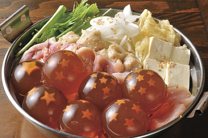 Dragon Balls Served at Japanese Restaurant