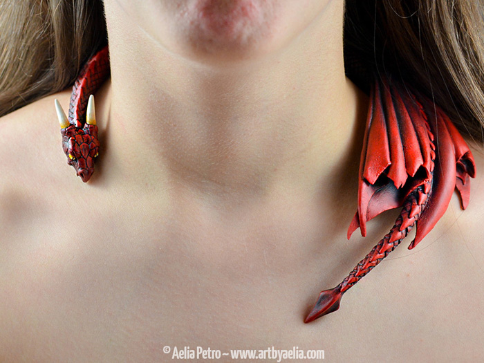 Handmade Dragon Necklaces