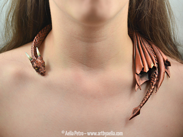 Handmade Dragon Necklaces