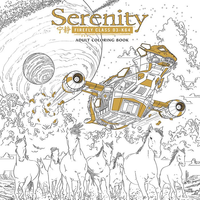 Firefly & Avatar: The Last Airbender Coloring Books 