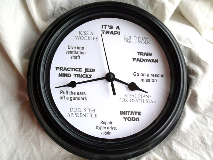 Geeky Fandom Clocks