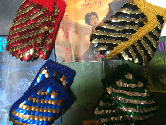 Handmade Knitted Scalemail