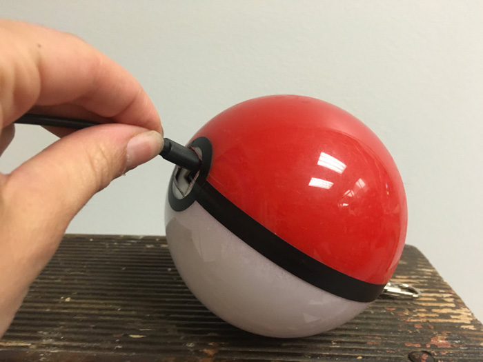 Pokeball Battery Pack Phone Charge