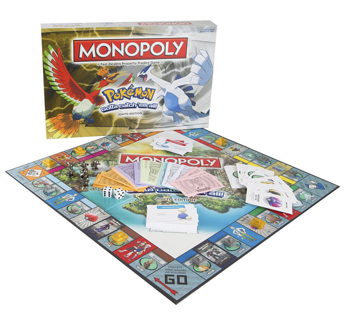 Pokemon Monopoly Johto & Kanto Editions