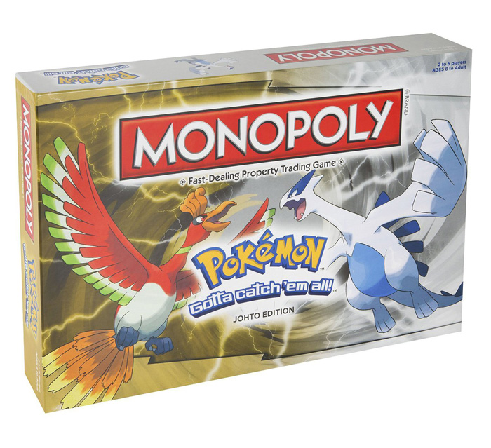 Pokemon Monopoly Johto & Kanto Editions