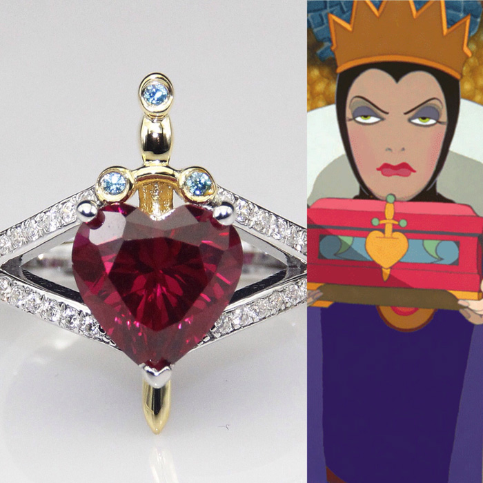 Snow White/Evil Queen Ring